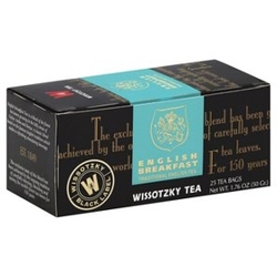Čaj Wissotzky English Breakfast 20ks / 50g KOSHER