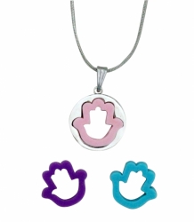 Přívěsek Hamsa různé barvy, 6g, ART