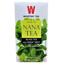 Zelený čaj Wissotzky Nana Tea 20ks / 30g KOSHER PARVE, KOSHER LE PESACH