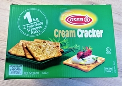 Cream Cracker Osem 1 kg "máslový", KOSHER PARVE