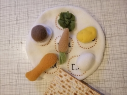 Dětská plyšová sada na Pesach