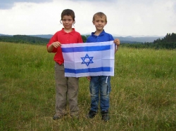 Vlajka Izrael 60x40 cm