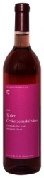 Zweigeltrebe rosé KOSHER České zemské 0,75 L 2015 Chrámce