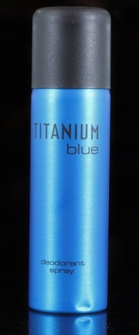 Titanium Blue Deodorant Spray 180 ml