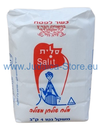 Sůl Salit stolní mořská jemná 1kg KOSHER PARVE, KOSHER LE PESACH