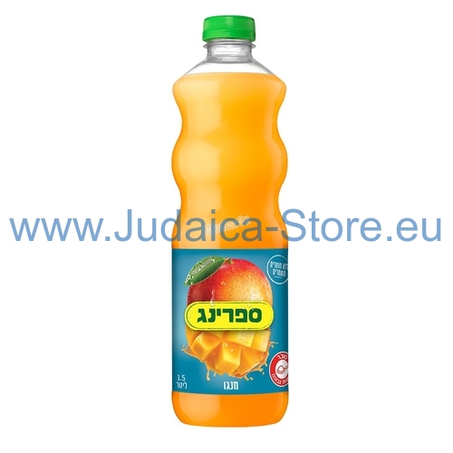Ovocný nápoj  Spring 1,5L mango,  nekvašený KOSHER 